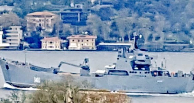 Ρωσικό αποβατικό πέρασε τα Στενά του Βοσπόρου – Κατευθύνεται προς Συρία